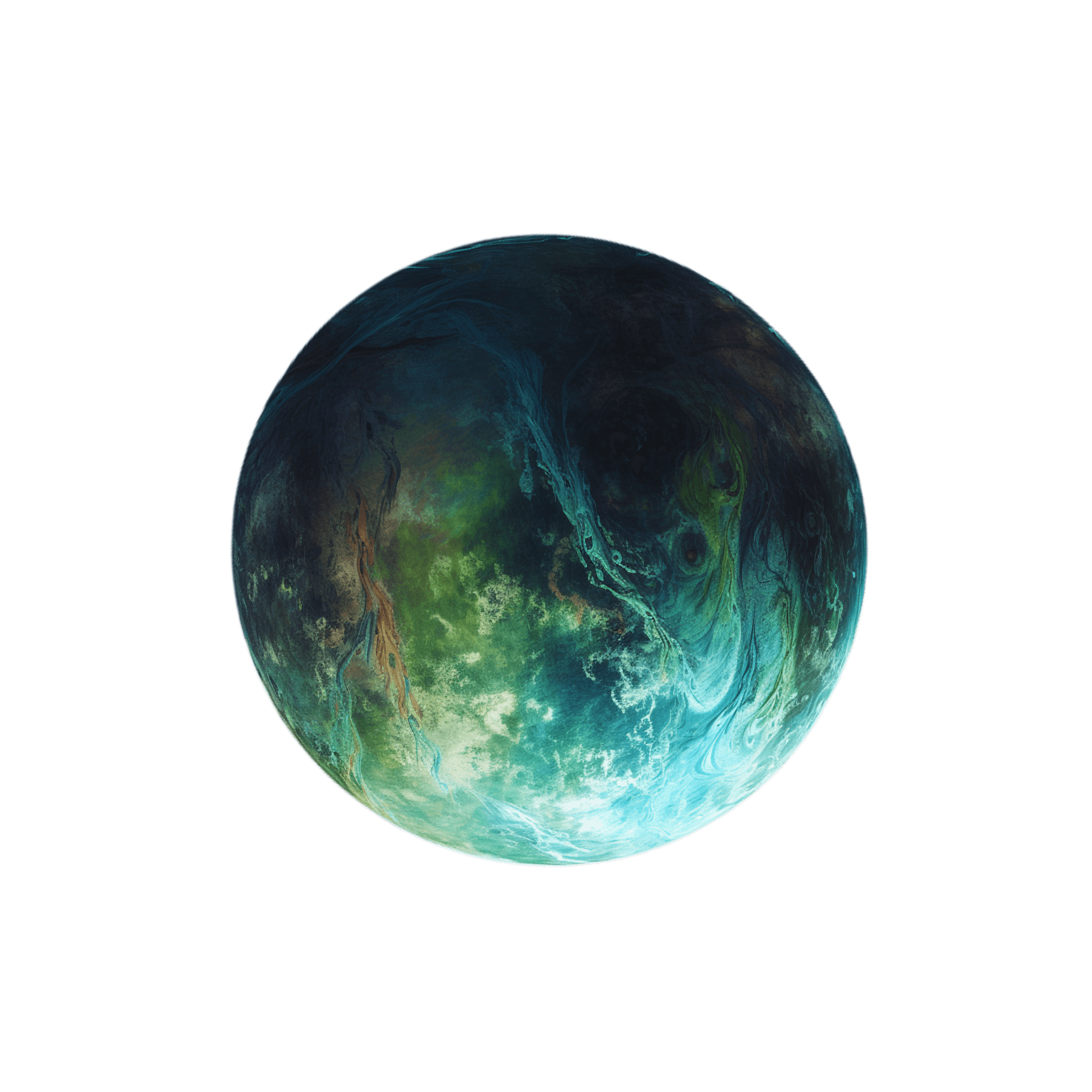 Planet 3 green
